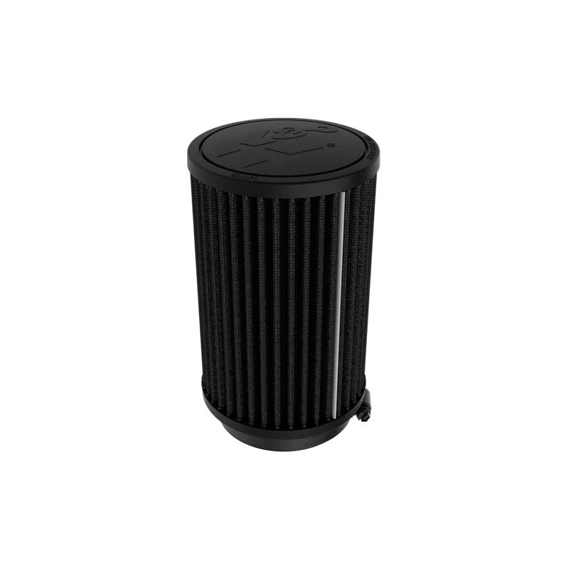K&N Black Universal Dryflow Round Air Filter 73mm flange, 102mm outside diameter, 152mm height (RU-3117HBK)