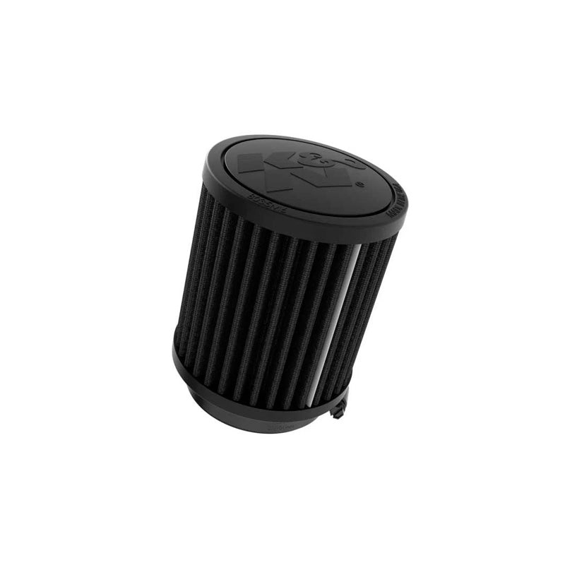K&N Black Universal Dryflow Round Air Filter 62mm flange, 89mm outside diameter, 102mm height (RU-3118HBK)