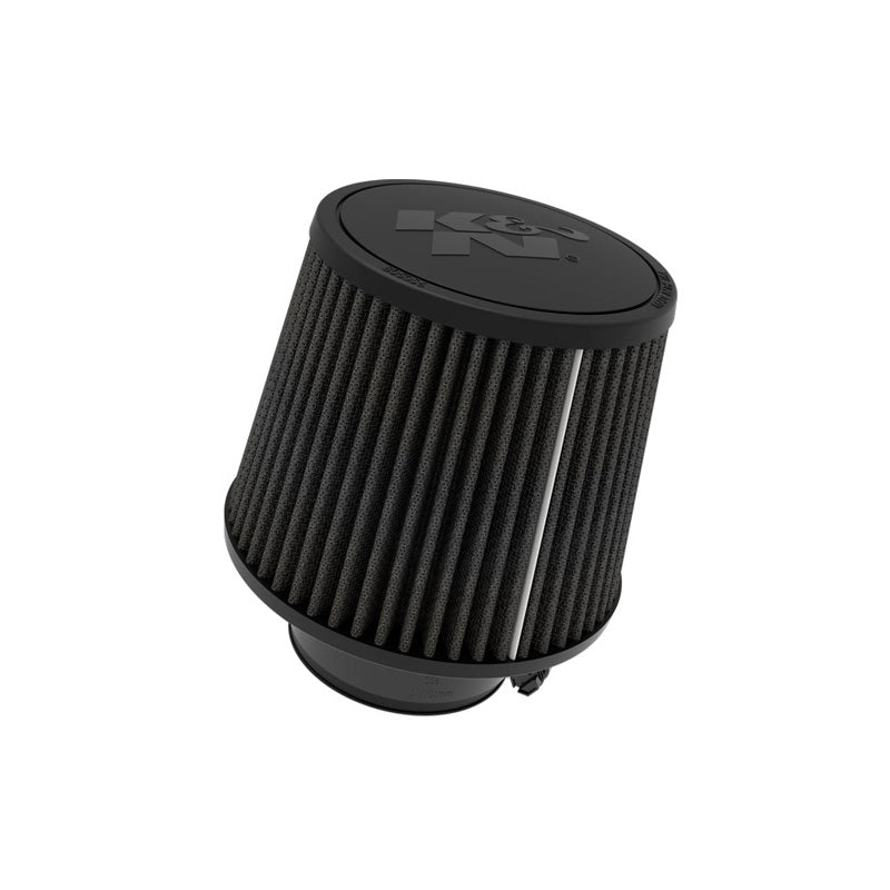 K&N Black Universal Dryflow Conical Air Filter 76mm flange, 152mm base, 127mm top, 127mm height (RU-3126HBK)
