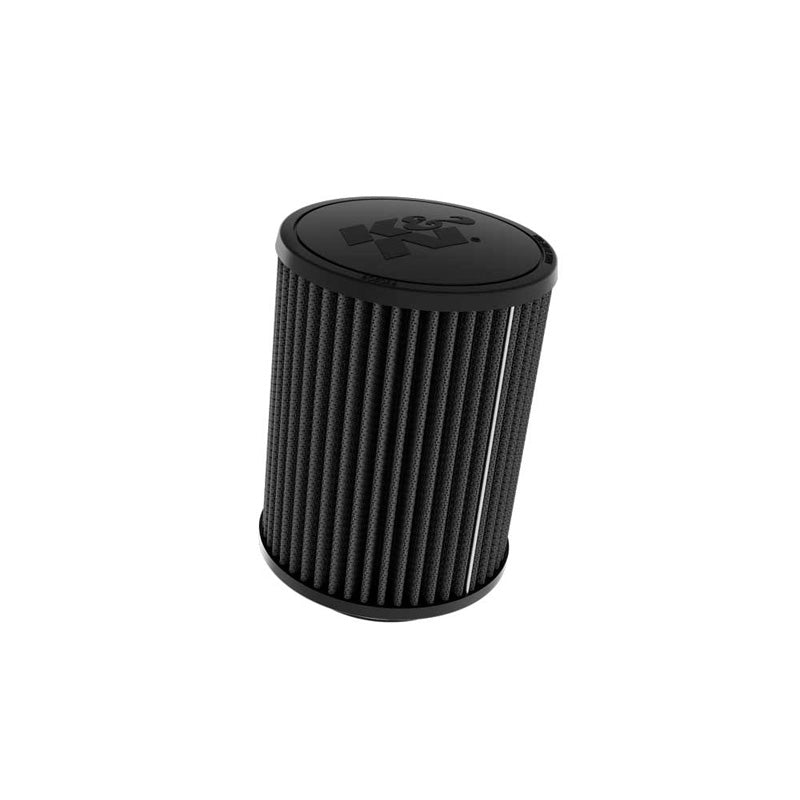 K&N Black Universal Dryflow Round Air Filter 76mm flange, 127mm outside diameter, 165mm height (RU-3128HBK)