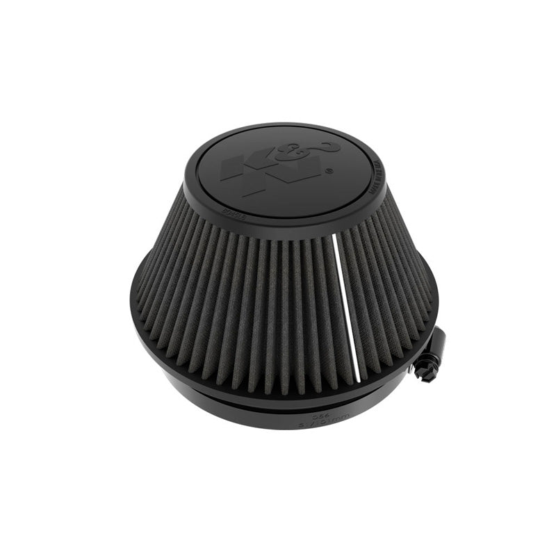 K&N Black Universal Dryflow Conical Air Filter 152mm flange, 191mm base, 114mm top, 102mm height (RU-3129HBK)