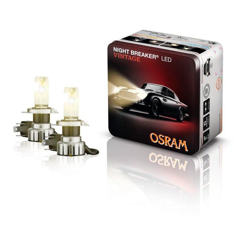 Osram Night Breaker LED Vintage bulbs - H4 - 12V/20-19W - set of 2 pieces