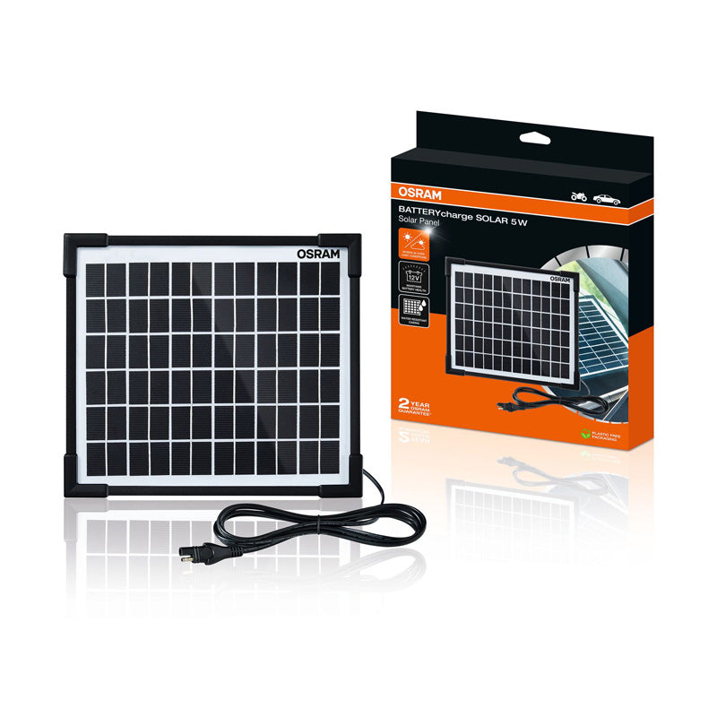 Osram BATTERYcharge Solar 5W - Solar battery maintainer