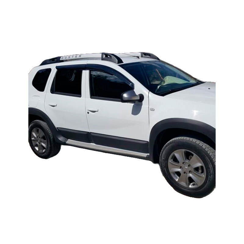 OneWay, Side body moulding sæt, Mat Sort, Passer til Dacia Duster I (2010-2017), 4 dele
