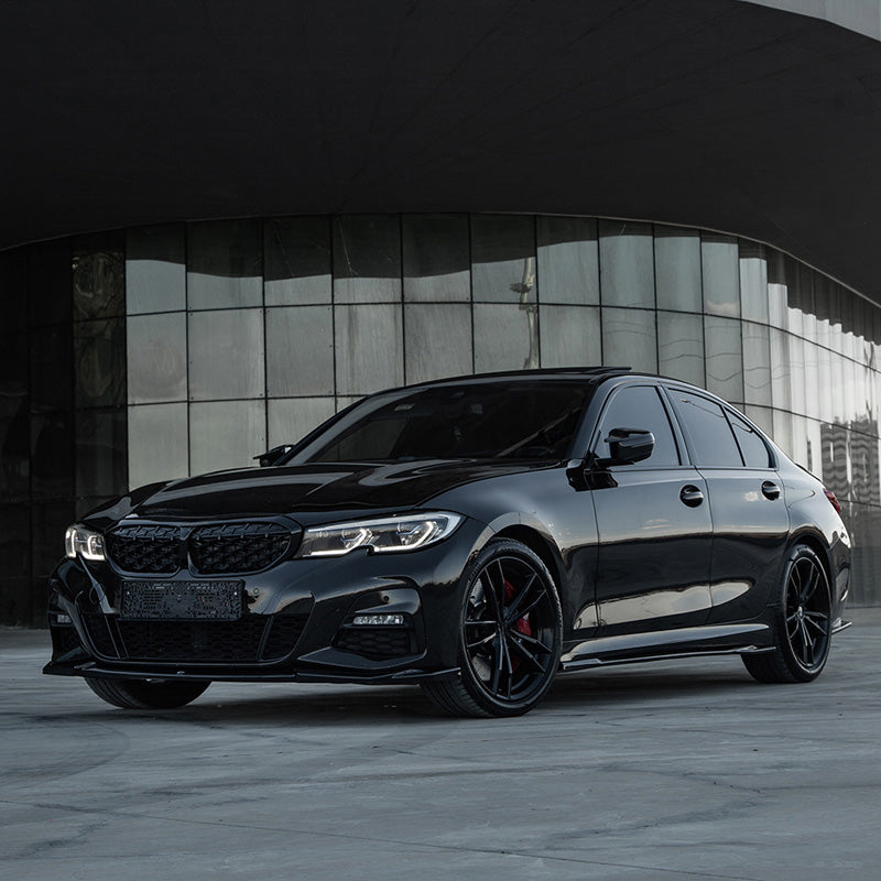 Oneway Complete body kit suitable for BMW 3-Series G20 Sedan M-Pack & M340i 2018-2022 (with oval exhaust trims) - Gloss black