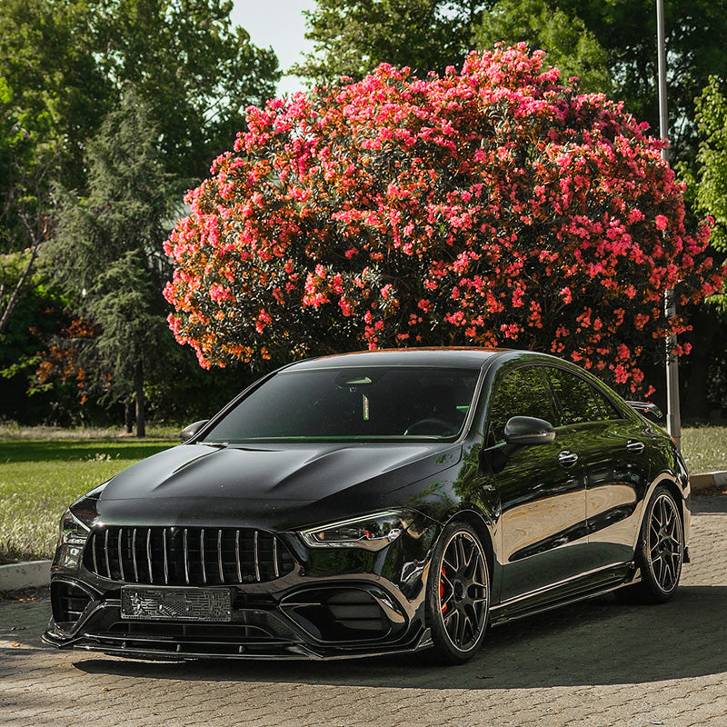 Oneway Complete body kit suitable for Mercedes CLA (C118/X118) Coupe/Shooting Brake CLA45 AMG S Aero Pack 2019-2023 - Gloss black