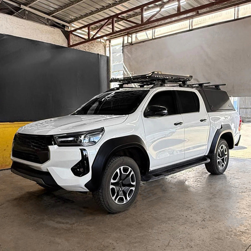 Oneway Set Fender Flares suitable for Toyota Hilux 8th Gen. Facelift 2020- - Matt black