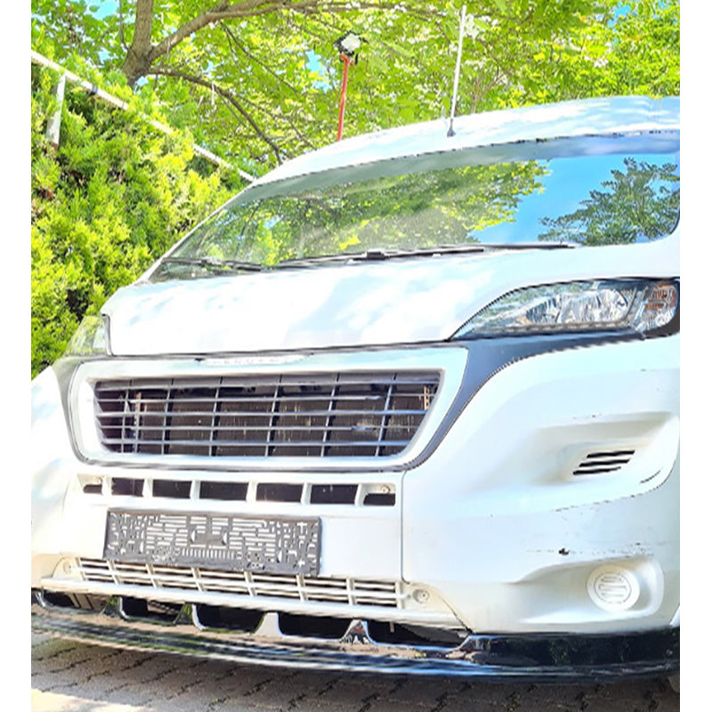 OneWay, Frontspoiler, Glossy Sort, Passer til Fiat Ducato 4. generation (2014-) & Peugeot Boxer (2014-)