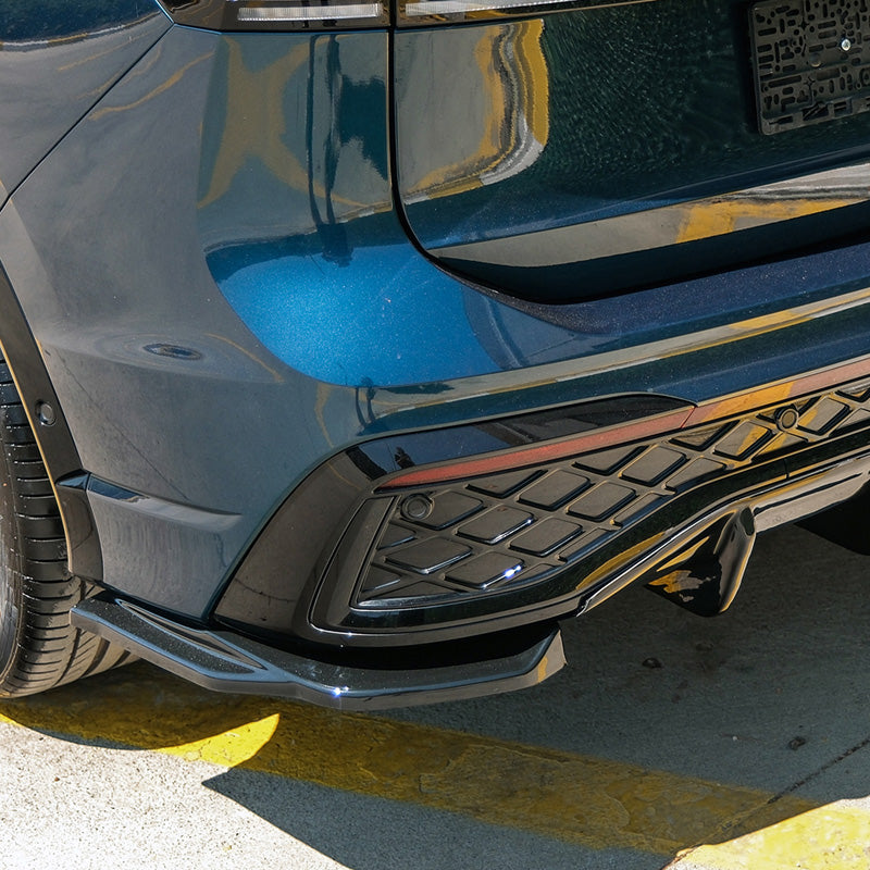 Oneway Rear Side Diffusors suitable for Volkswagen Tiguan III (CT1) 2024- - Gloss black