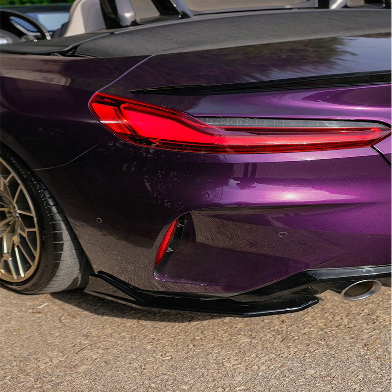 Oneway Rear Side Diffusors suitable for BMW Z4 (G29) M-Pack/M40i 2018-2022 & Facelift 2022- - Gloss black