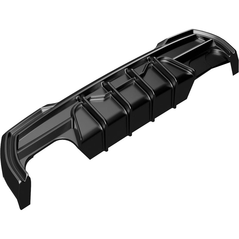 Oneway Rear Diffuser suitable for BMW 1-Series F40 M-Pack/M135i (double exhaust L) 2019- - Gloss black