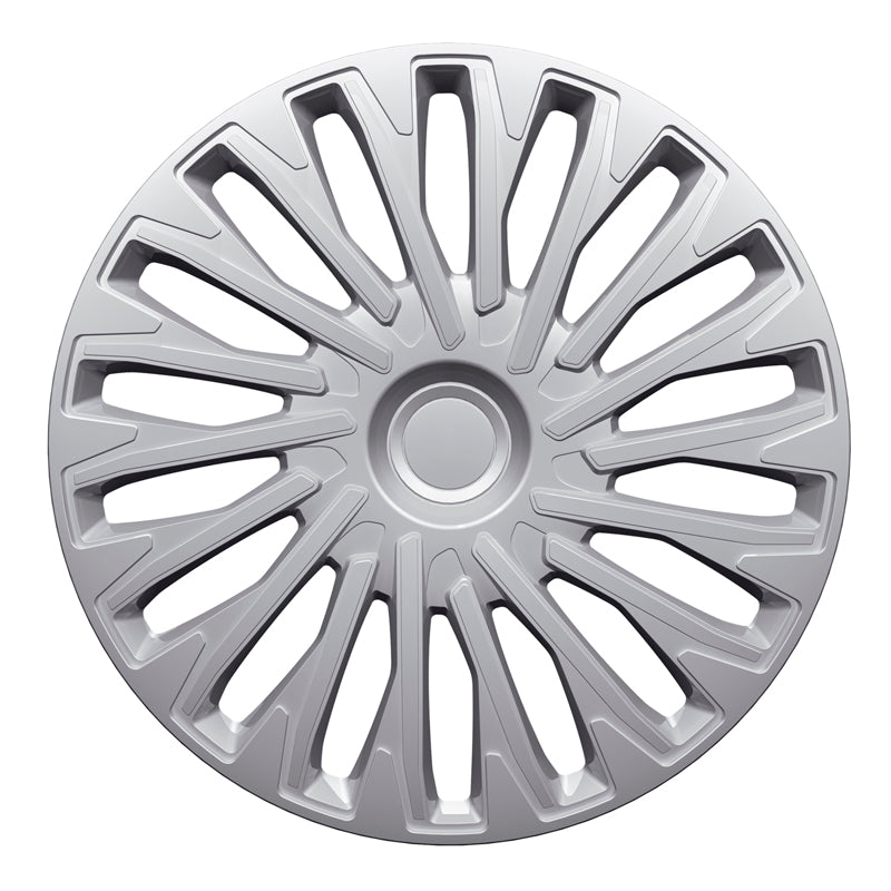 AutoStyle, Hjulkapsler, 4stk, Soho 14-tommer silver