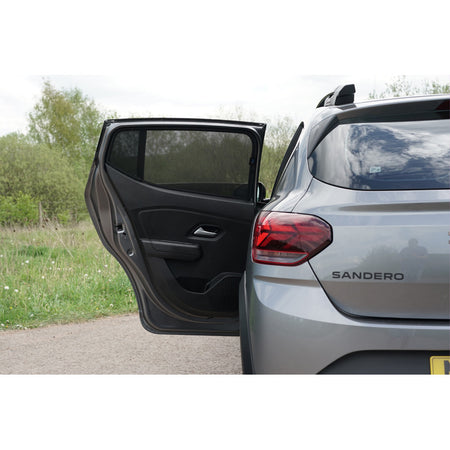 Car Shades, Solgardin, passer til Dacia Sandero/Stepway III 2021- (2-stk.)