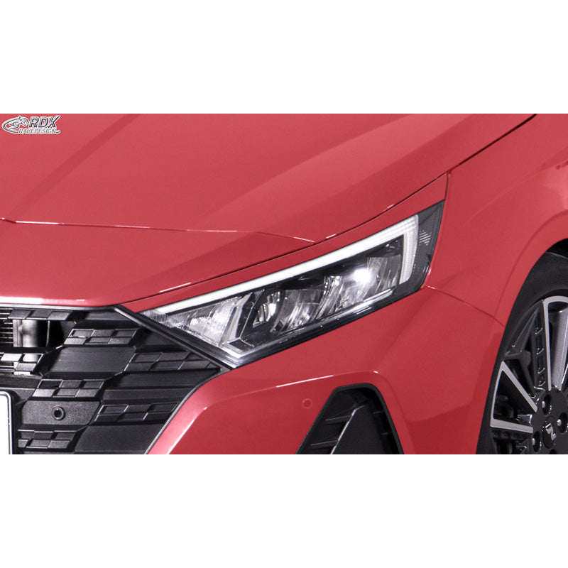 RDX Head light spoilers suitable for Hyundai i20 2020- (ABS)