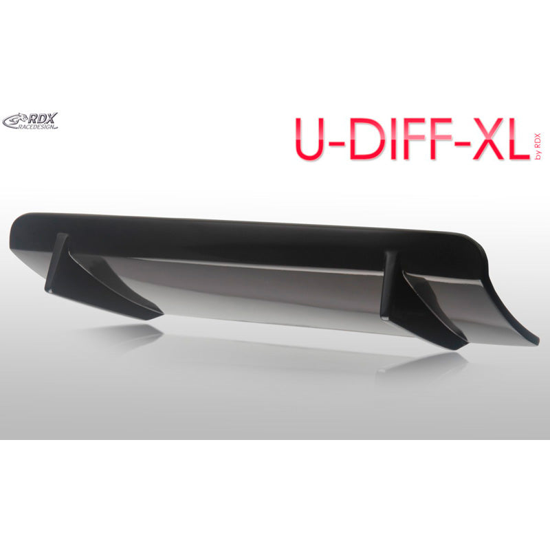 RDX Racedesign, Rear bumper skirt 'Diffusor' Universal 'U-Diff XL' 71 ...