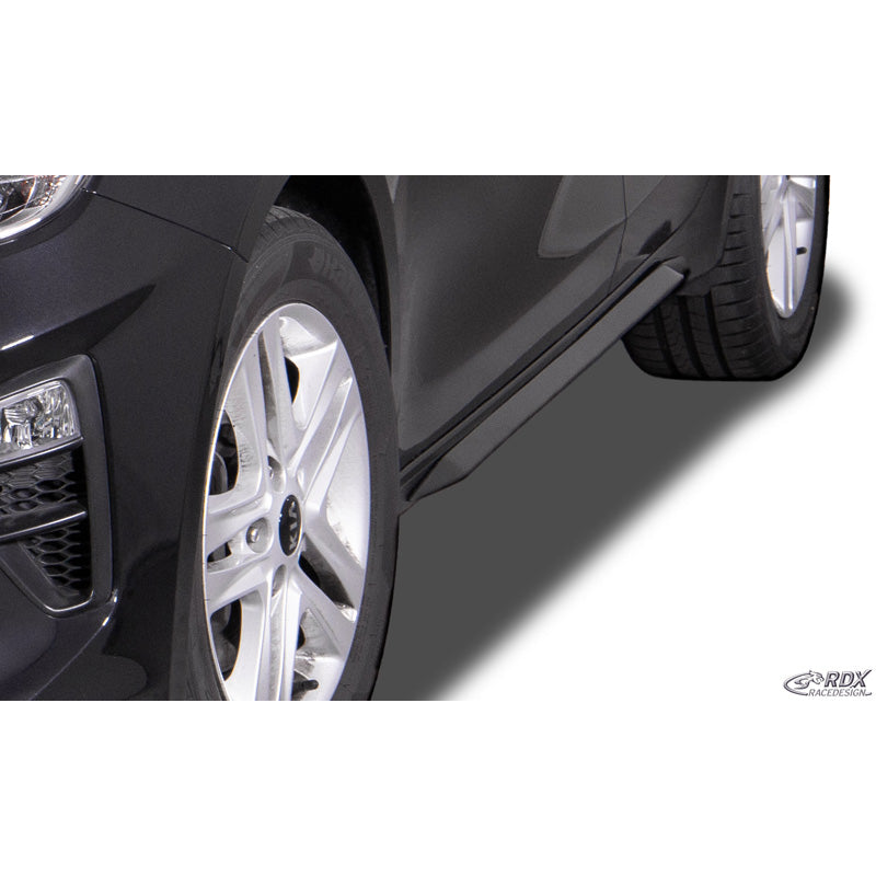 RDX Racedesign Side skirts 'Slim' suitable for KIA Ceed Hatchback (CD) 2018- (ABS glossy black)