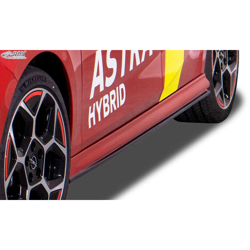 RDX Racedesign, Sideskørter, passer til Opel Astra L Hatchback 2021- 'Edition' (ABS)