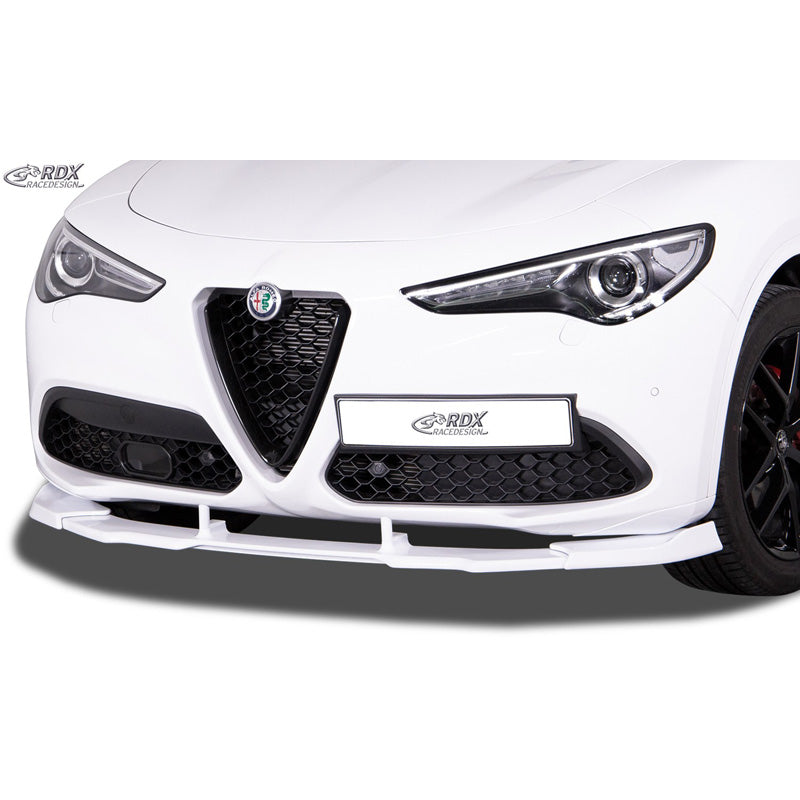 RDX Racedesign, Front spoiler Vario-X, passer til Alfa Romeo Stelvio (949) 2016- (PU)