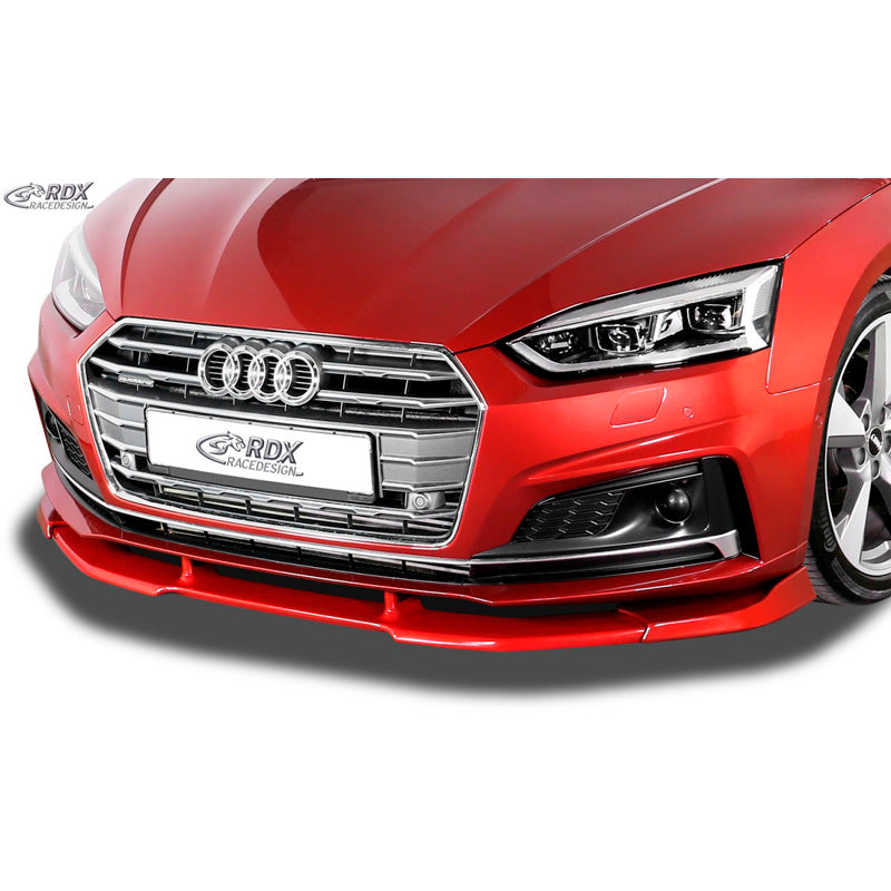 RDX Racedesign, Front spoiler Vario-X, passer til Audi A5 S-Line & S5 (F5) Coupe/Cabrio/Sportback 2016-2020 (PU)