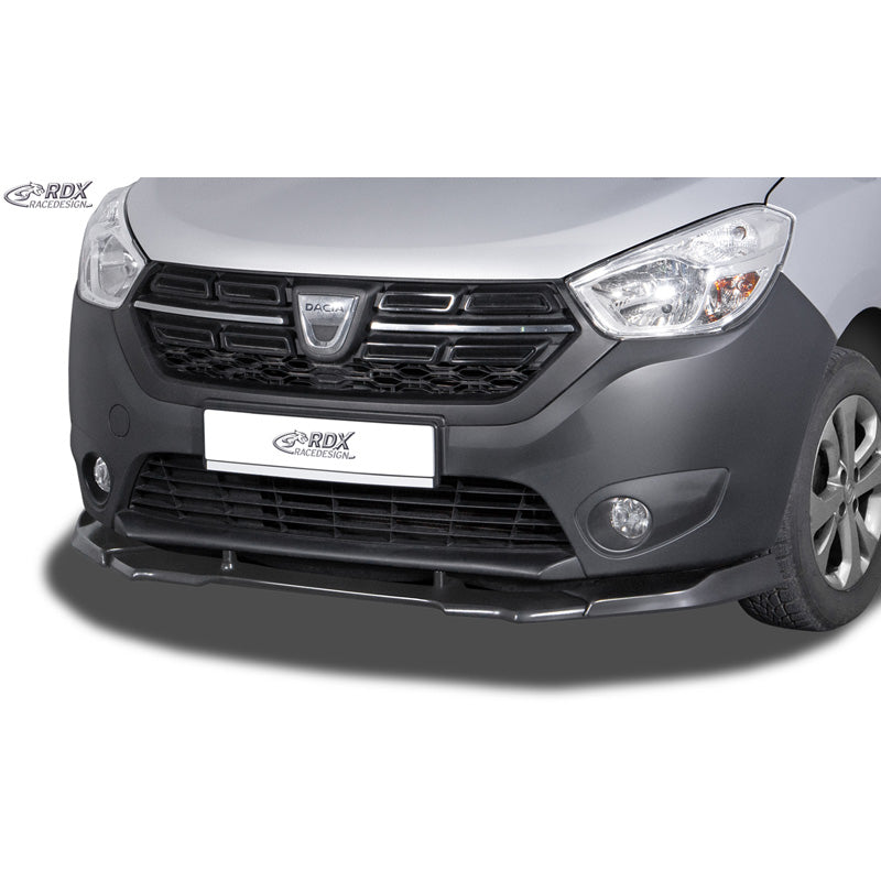 RDX Racedesign Front spoiler Vario-X suitable for Dacia Dokker 2012-2021 & Lodgy 2012-2022 'V2' (PU)