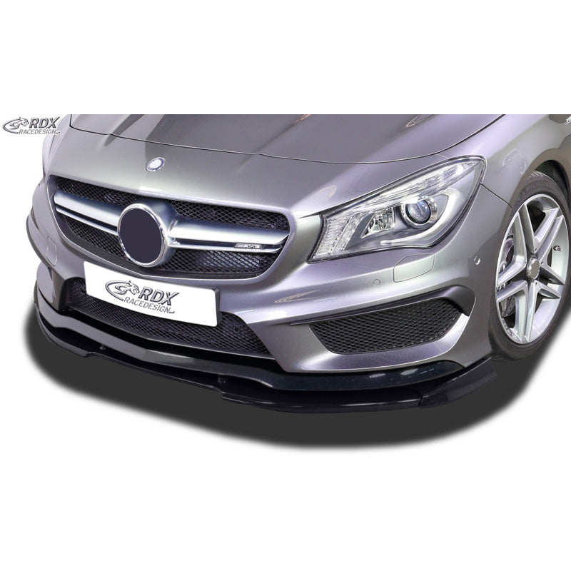 RDX Racedesign, Frontspoiler Vario-X, Passer til Mercedes CLA-Class C117 CLA45 AMG, Ubehandlet PU