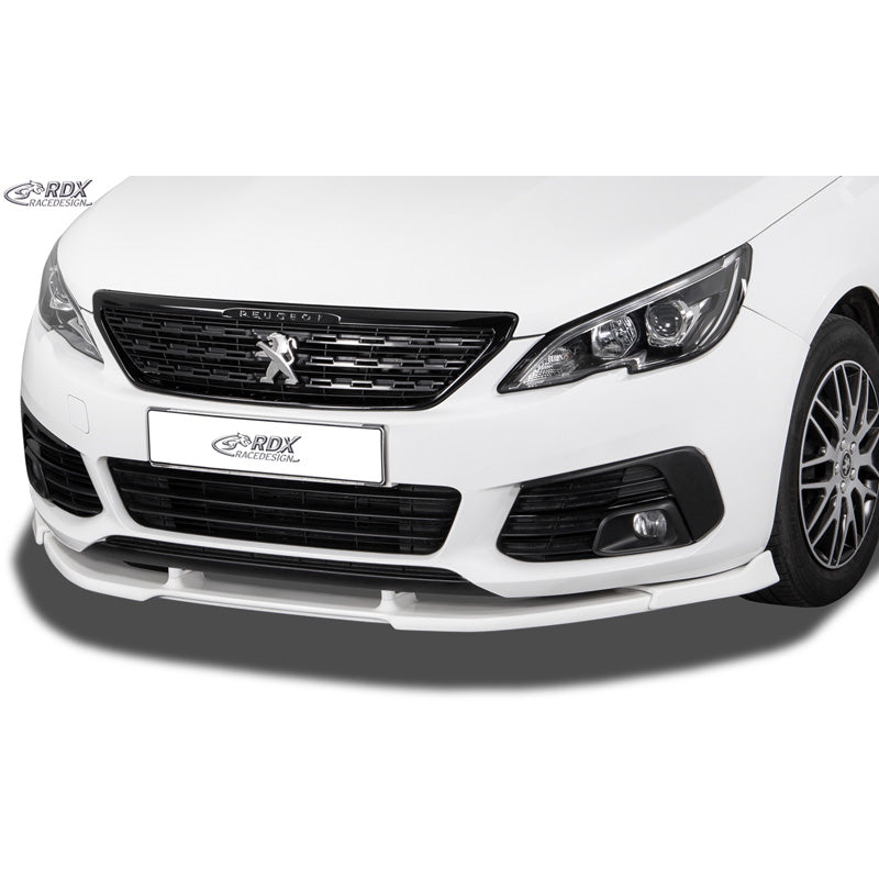 RDX Front spoiler Vario-X suitable for Peugeot 308 II Facelift 2017-2021 (PU)