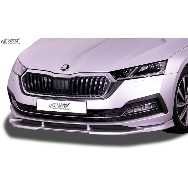 RDX Racedesign, Front spoiler Vario-X, passer til Skoda Octavia IV HB/Kombi 2020- (PU)