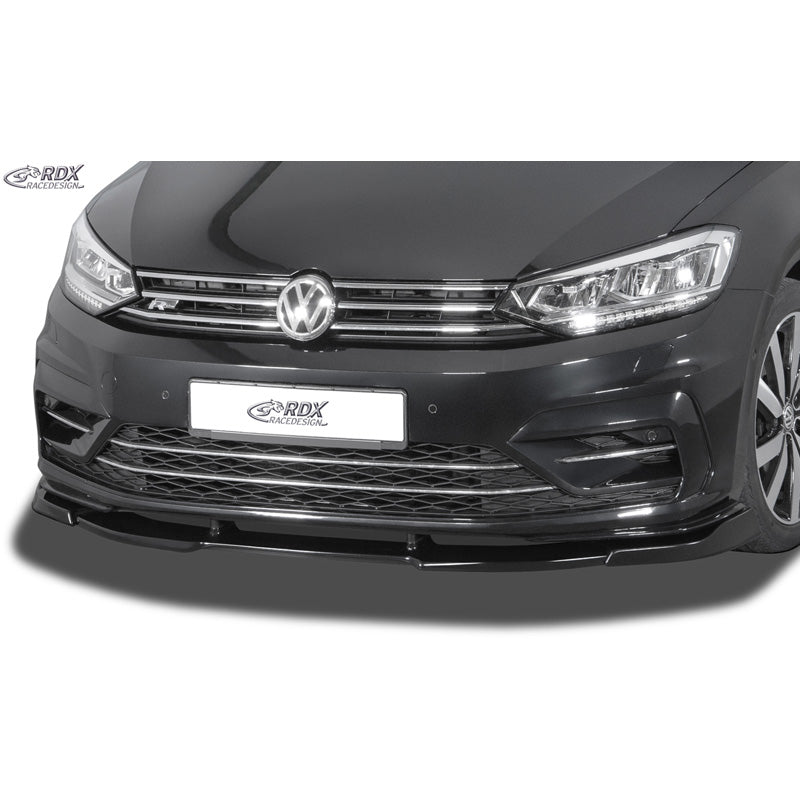 RDX Racedesign Front spoiler Vario-X suitable for Volkswagen Touran (5T1) R-Line 2015- (PU)