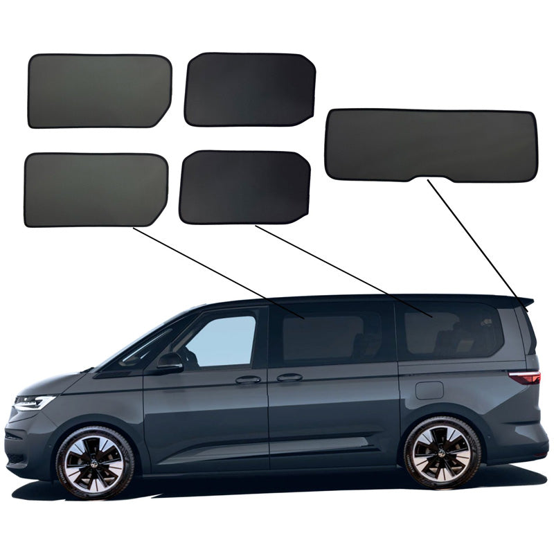 SunClip Privacy & Sun protection suitable for Volkswagen Multivan T7 2021- (long wheel base)