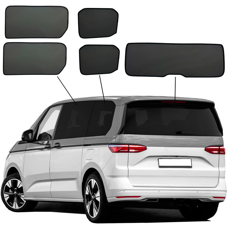 SunClip Privacy & Sun protection suitable for Volkswagen Multivan T7 2021-