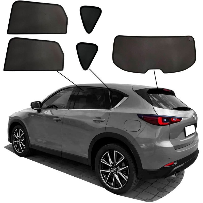 SunClip Privacy & Sun protection suitable for Mazda CX-5 II (KF) 2017-