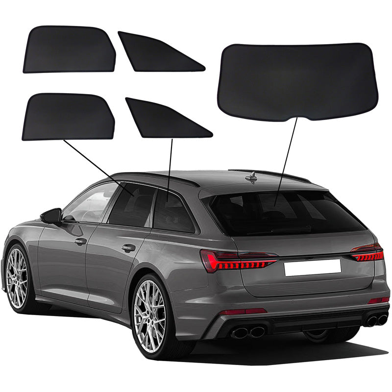 SunClip Privacy & Sun protection suitable for Audi A6 (C8) Avant 2018-2025