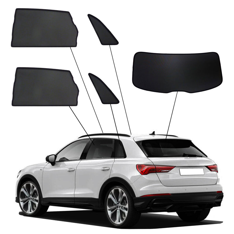 SunClip Privacy & Sun protection suitable for Audi Q3 (F3B) 2019-2025 excl. Sportback
