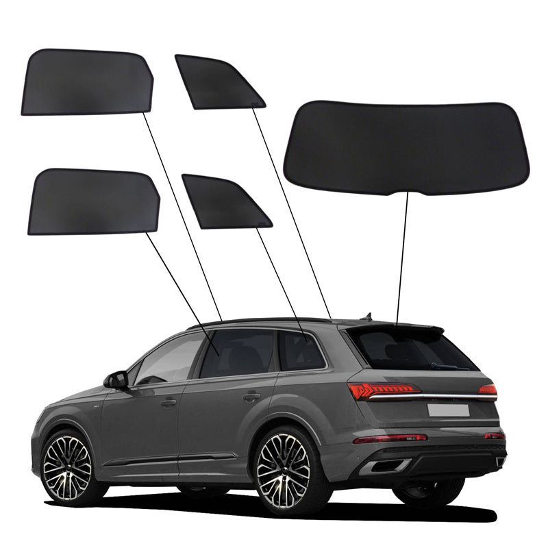 SunClip Privacy & Sun protection suitable for Audi Q7 (4M) 2015-