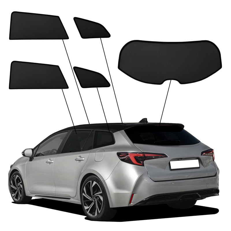 SunClip, Solskærm & Privatlivsbeskyttelse, passer til Toyota Corolla (E21) Touring Sports (2019-)