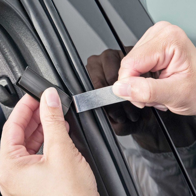 SunClip, Solgardin & Solbeskyttelse, passer til Volkswagen T7 Caravelle (L1) (2024-) & Ford Tourneo Custom (L1) (2023-) med pop-up vinduer