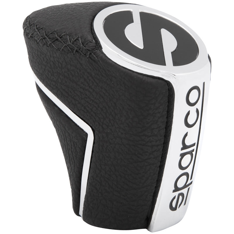 Sparco, Classic Gear Knob - Sort/Aluminium