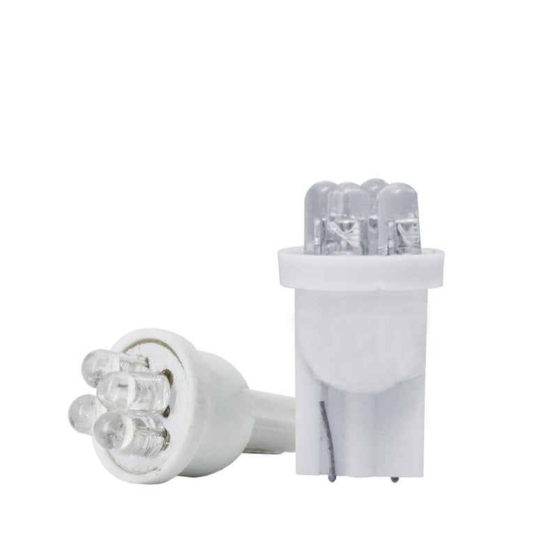 Simoni Racing, 4-LED Multispot Pærer - Hvid - Sæt af 2 stk.