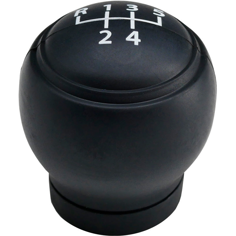 Simoni Racing Gear Knob Cover - Black Silicone - 5-Speed + Left-Hand Reverse