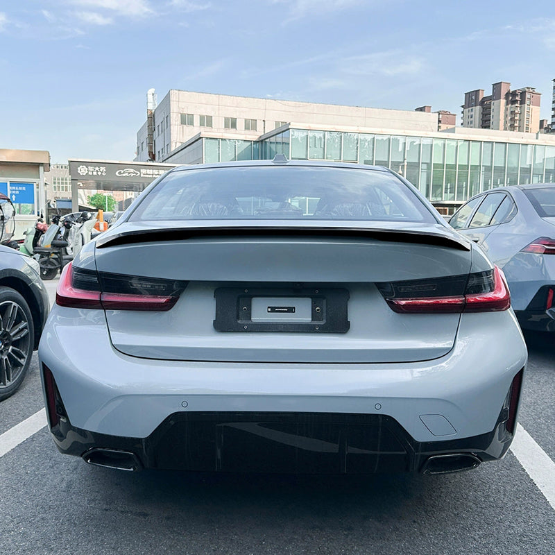 AutoStyle Rear spoiler suitable for BMW 3-Series G20 Sedan 2019- (ABS Glossy Black)