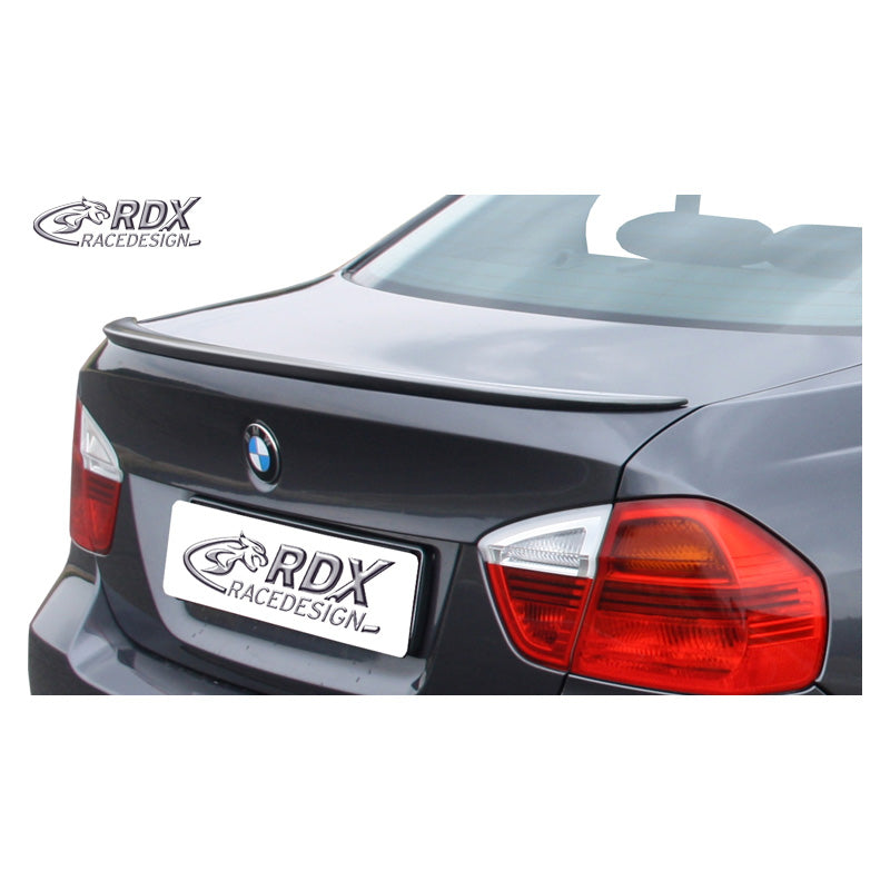 RDX Racedesign, Trunk spoiler lip, passer til BMW 3-Series E90 Sedan 2005-2011 (PUR-IHS)
