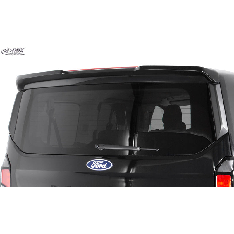 RDX Racedesign Roof spoiler suitable for Ford Transit Custom / Tourneo Custom 2023- & Volkswagen Transporter / Caravelle T7 2024- (with rear hatch) (PUR-IHS)