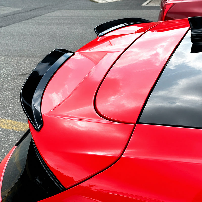 AutoStyle, Tagspoiler (Spoiler Cap), Blank sort, 2-delt, passer til Ford Focus IV HB 5-dørs ST & ST-Line (2018-)