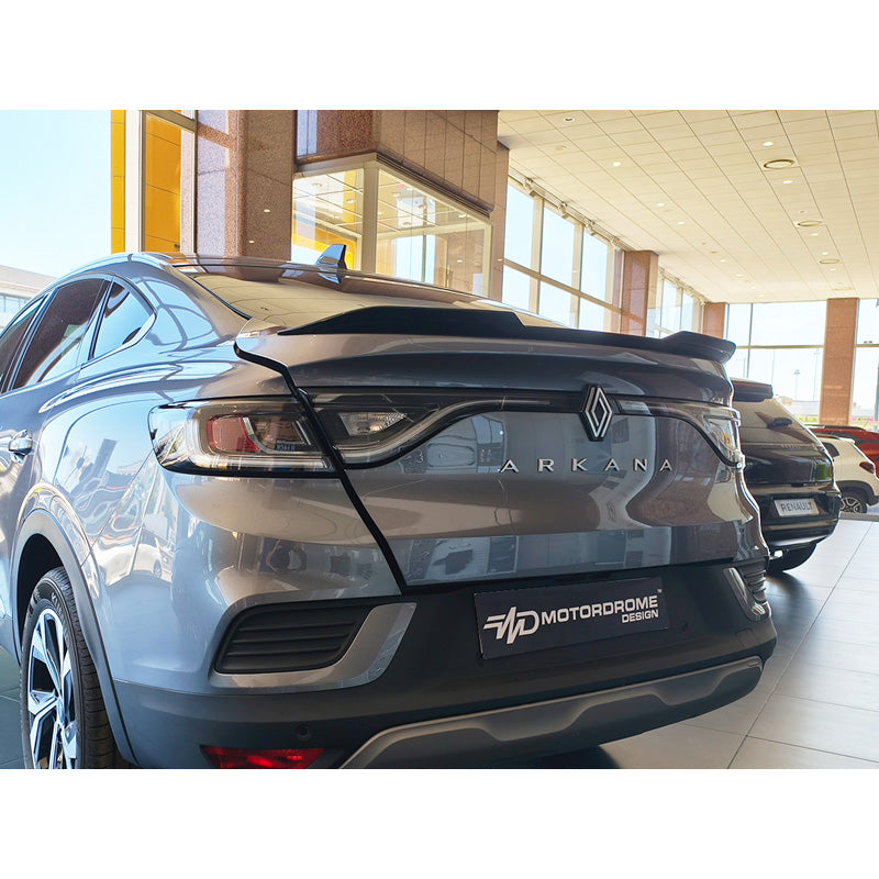 Motordrome Trunk spoiler lip suitable for Renault Arkana 2020- (PU)