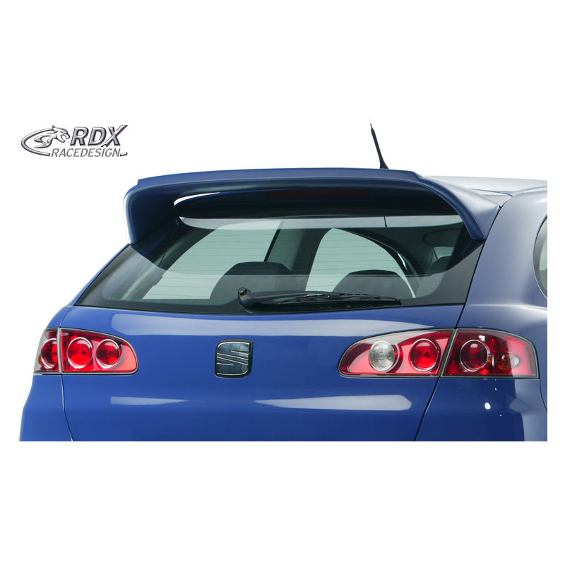RDX Racedesign, Tagvinge, passer til Seat Ibiza 6L 3/5-doors 2002-2008 'Big' (PUR-IHS)