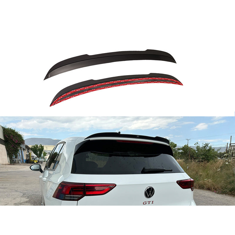 Motordrome, Tagvinge (Spoiler Cap), passer til Volkswagen Golf VIII (CD1) GTI / R 2020- (ABS Gloss black)