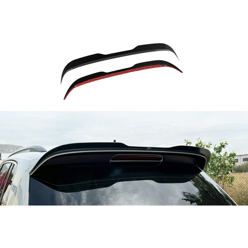 Motordrome, Tagspoiler (Spoiler Cap) til Volkswagen Tiguan II R/R-Line 2020-2024 - Glans Sort
