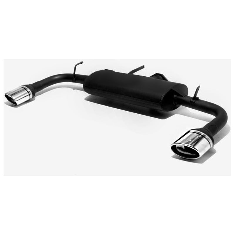 Ulter Sport, Dobbelt sportsudstødning, passer til Mitsubishi Lancer VIII HB/Sedan 1.5i 80kW/1.8i 105kW 2007-2012 120x80mm Slanted