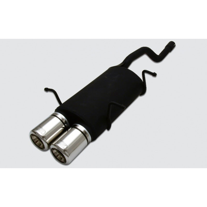 Ulter Sport Sport exhaust suitable for Suzuki Swift II HB 1.0i 37/39/41kW/1.3i 47/50/52/54kW 1989-2005 2x 80mm