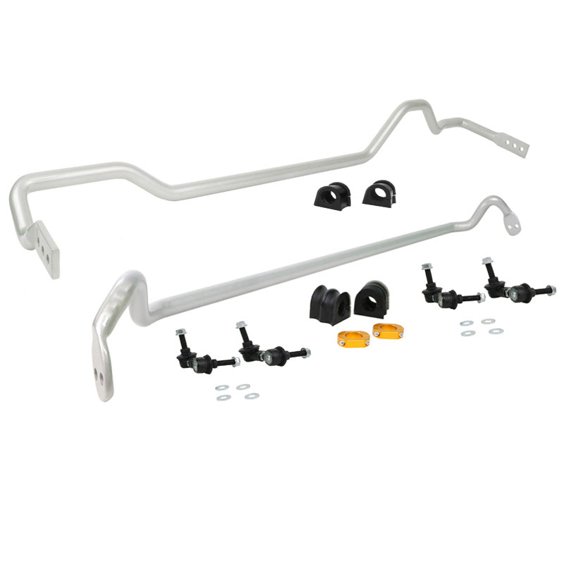 Whiteline, Front & Rear Stabiliser Bar Kit, passer til Subaru Impreza Sedan GD/Estate GG/Hatchback 2.0/2.5 2005-